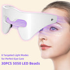LED Red Blue Light Eye Beauty Massager Device