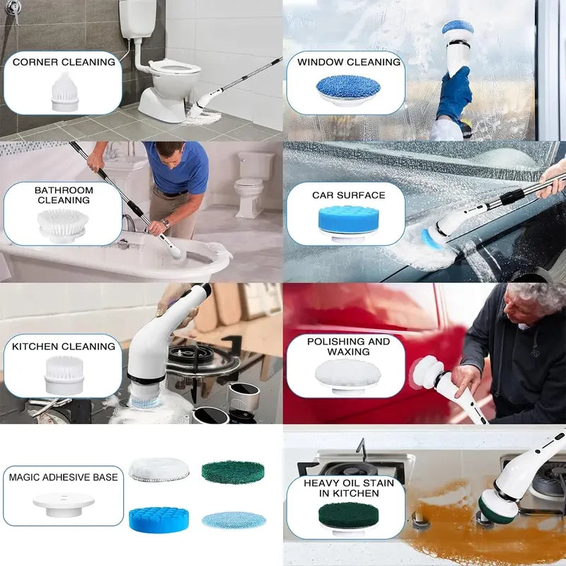 Cordless Spin Scrubber