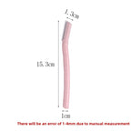 Long Handle Eyebrow Trimmer with Protective Net