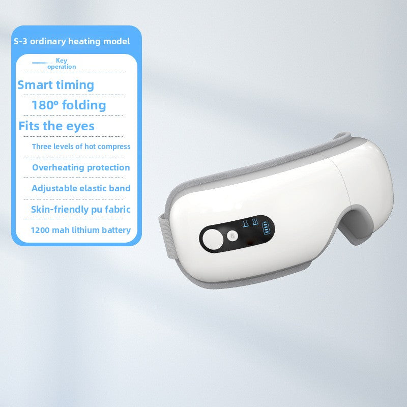 Bluetooth Eye Massager with Heat Therapy